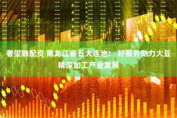 奢玺融配资 黑龙江省五大连池： 好服务助力大豆精深加工产业发展